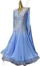 SunnyK Waltz Tango st Dance Dress Salsa Costume Smooth Ballroom Competition