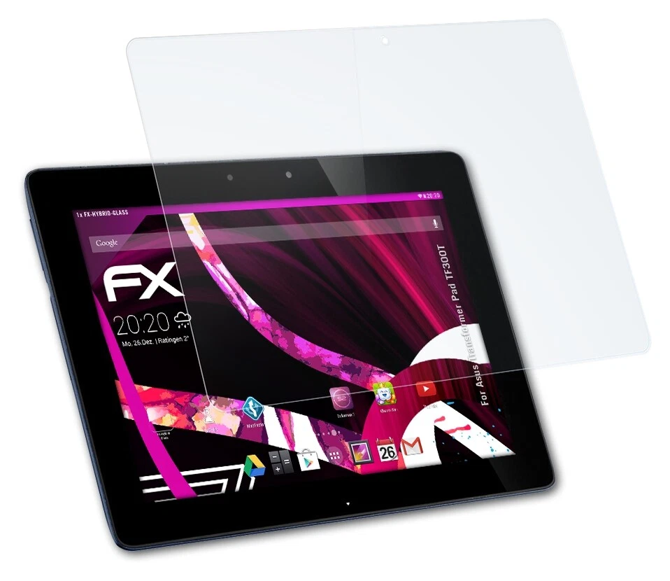 Pellicola Vetro per Asus Transformer Pad TF300T 9H Armatura di protezione - Immagine 3 di 4
