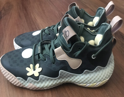 Size 5.5 - Adidas Harden Vol. 6 Green Oxide Monogram for sale