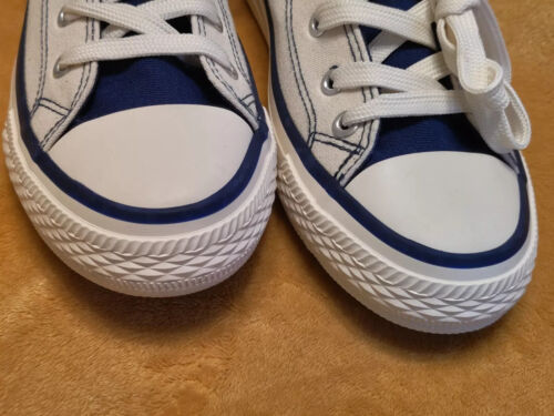 ALDI MANIA NEU HI TOP CANVAS RETRO BASEBALL BASKETBALLSCHUHE SNEAKER UK 6 / 40 - Bild 10 von 15