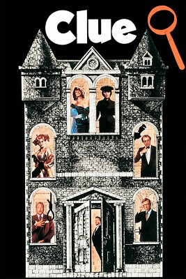Clue The Movie poster (a)  - 11 x 17 inches - Tim Curry