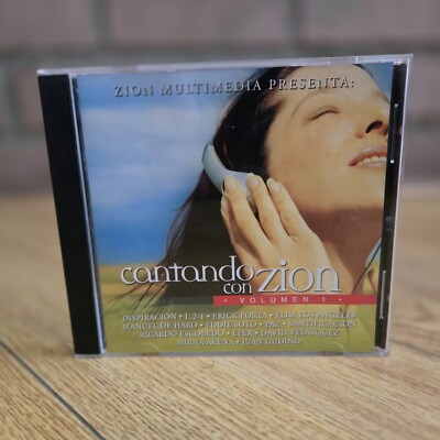 RARE: Cantando con Zion: Volumen 1 (CD Zion Multimedia 2005) LATIN GOSPEL FOLK