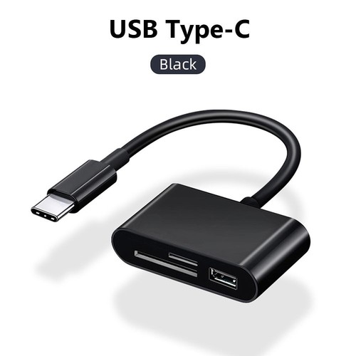Adaptateur OTG USB Type-C Micro USB Lecteur de Carte pour Samsung Huawei Xiaomi - Photo 16 sur 16
