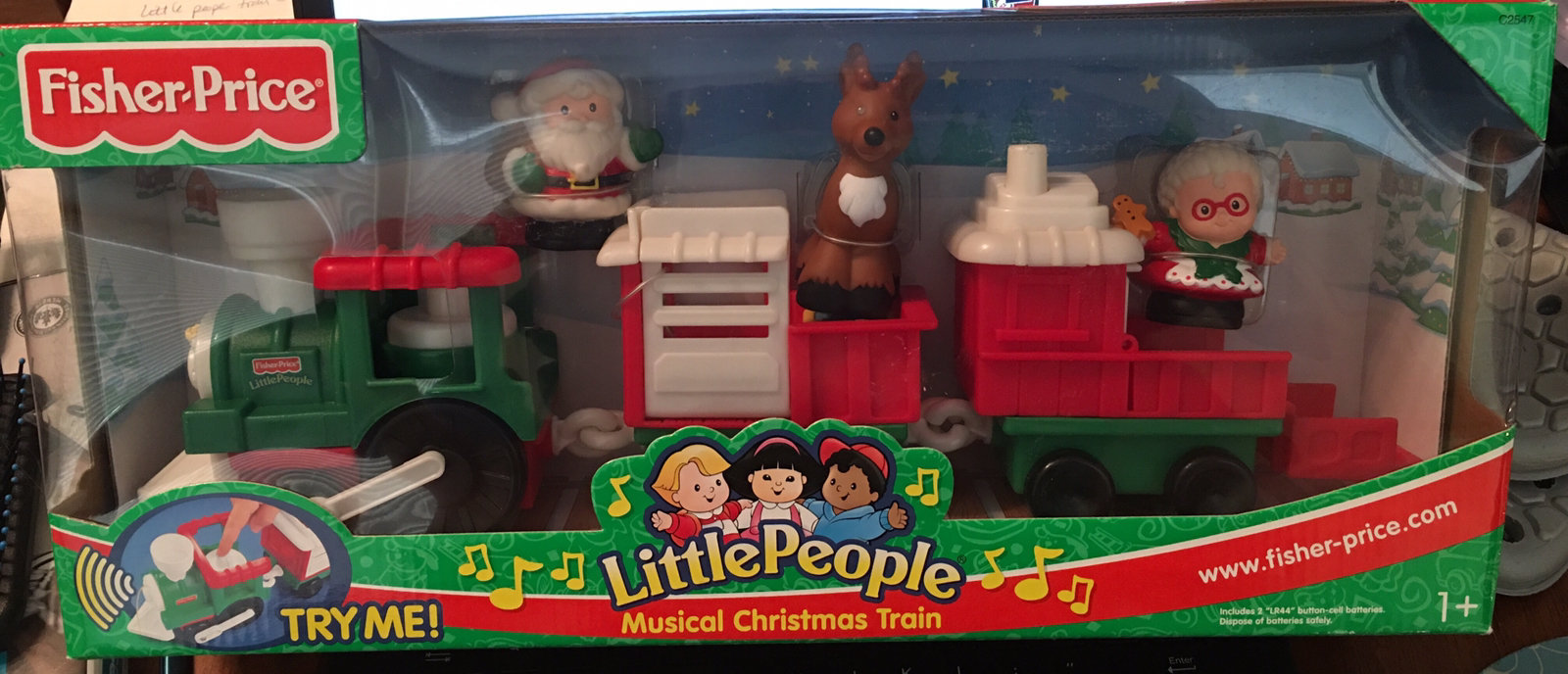 fisher price musical christmas train