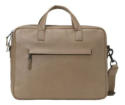 Marc O'Polo Lorenz Business Bag M Businesstasche Tasche Burnt Ash taupe Neu