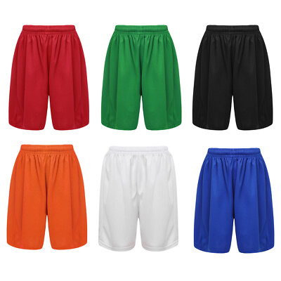 US Kids Boys Short Pants Drawstring Sports Bottoms Gym Shorts Underwear Trunks