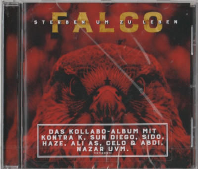 Falco - Sterben um zu Leben - CD - Kontra K.-Sido-Sun Diego - 2018 - NEUWARE!