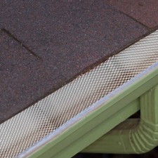 Outdoor Gutter Guard Mesh Cover Mesh Leaf Debris Protection 6 Inch*100 Ft US