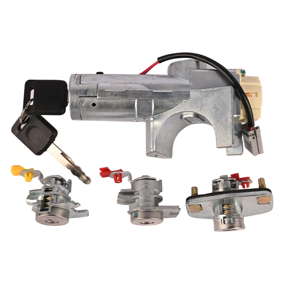 PARA NISSAN VERSA 2007-2012 con llaves interruptor de encendido de cilindro completo y puerta sin chip Foto 2 de 4