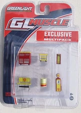 GL MUSCLE EXCLUSIVE SHOP TOOL MULTIPACK 6PC SHOP TOOLS SHELL OIL 