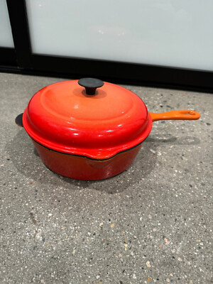 ル・クルーゼ　23 Vintage Le Creuset 23 Enamel Cast Iron Pot 9