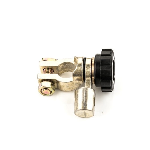 2x Car battery Isolant Switch disconnectors with Green round button black - Picture 10 of 12