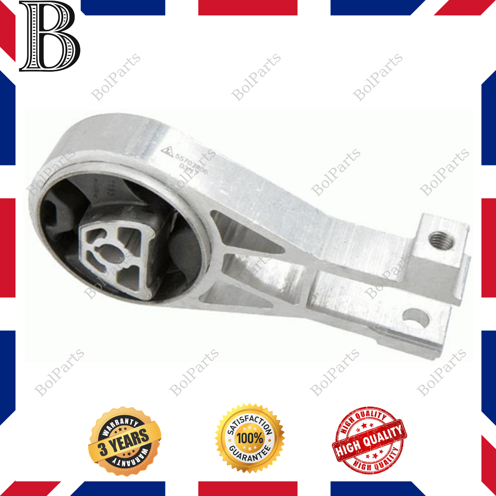 Rear Lower Engine Mount Torque Rod Gearbox Mounting Fiat Grande Punto