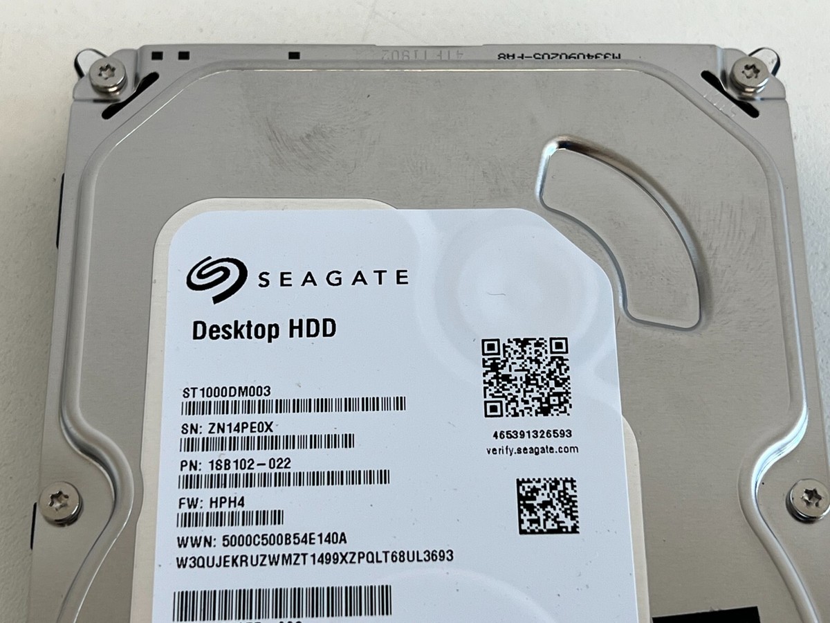PP16: Seagate Barracuda ST1000DM003 1TB SATA 7200RPM HDD