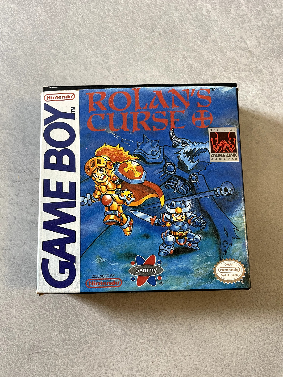 Jeu Game Boy - ROLAN'S CURSE - Reproduction
