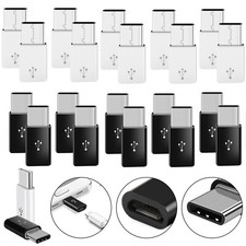 20Pcs USB 3.1 Type C Male to Micro USB Female Adapter Converter Connector USB-C