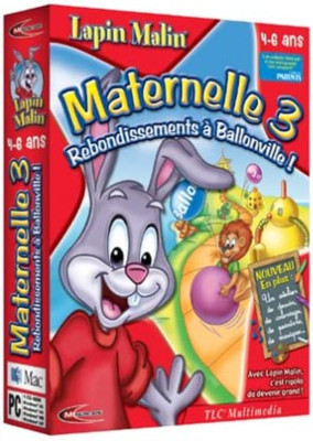 Lapin Malin: Maternelle 3 V3 5-6Ans (Vf)