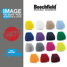 Beechfield B44 Unisex Original Pull-On Beanie Warm Soft Winter Hat