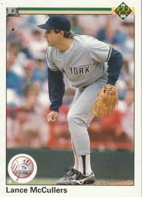 FREE SHIPPING-MINT-1990 Upper Deck Lance McCullers #615-PLUS YANKEES BONUS CARDS