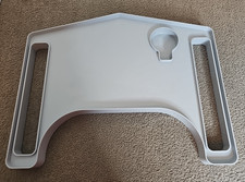 Walker Tray for Seniors w/Cup Holder - Raised Edges Mobility Table Tray W/Ample
