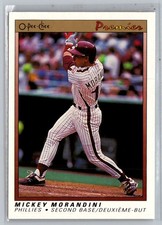 1991 O-Pee-Chee Premier #83 Mickey Morandini