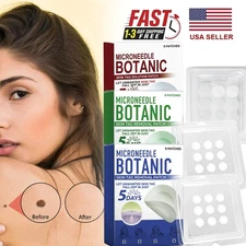 MICRONEEDLE BOTANIC Skin Tag & Acne Patch Skin Tag Remover Patches 9Pcs HOT 2025
