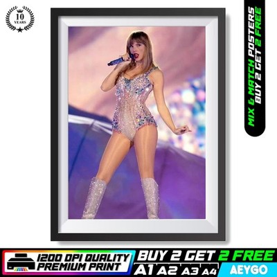 Taylor Swift die Epochen Tour Wandbild Bild Poster Druck KAUFEN SIE 2 ERHALTEN SIE 2 GRATIS