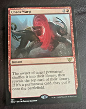 MTG: CHAOS WARP-COMMANDER: KAMIGAWA: NEON DYNASTY #104 LIGHT PLAY