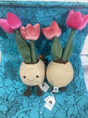 Jellycat Amusable Tulip plush  - Brand New With Tags Dust Bag 1pcs  new