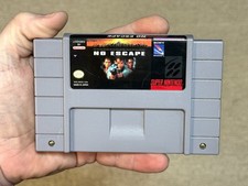 No Escape (Super Nintendo, SNES) Game Cartridge - Authentic - Tested