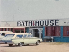 8mm Film Virginia Beach 1960s Home Movie Bath House Street Sign Top Hat Deltones