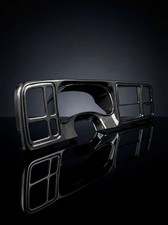 1999 - 2007 Gmc Sierra Chevrolet Silverado Tahoe Dash Bezel Carbon Fiber 2 Din 1999 - 2007 Gmc Sierra Chevrolet Silverado Tahoe Dash Bezel Carbon Fiber 2 Din