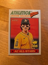 2026 Topps Heritage Jacob Wilson No. 17