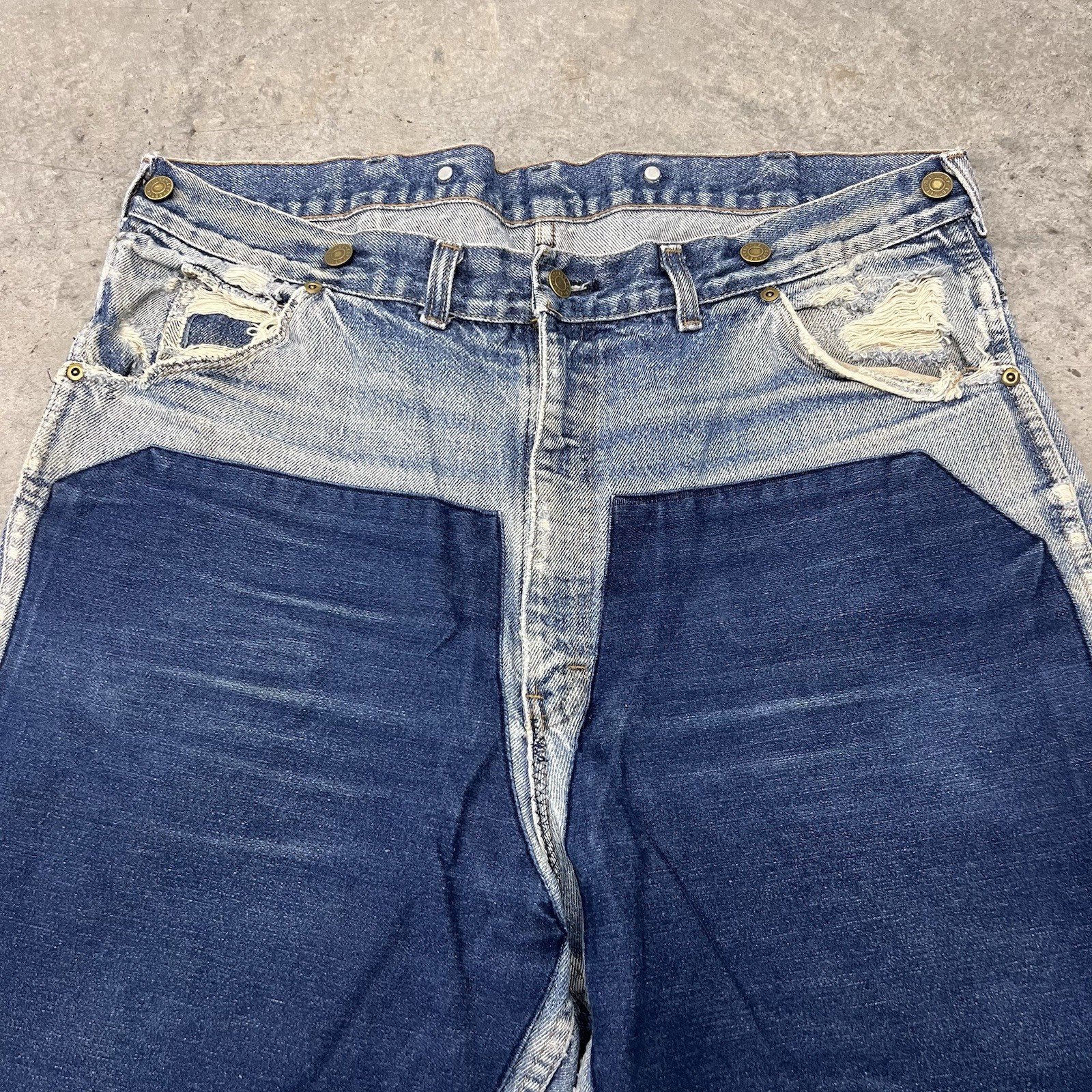 Vintage Keys Carpenter Pants Men’s 38  Double Kne… - image 2