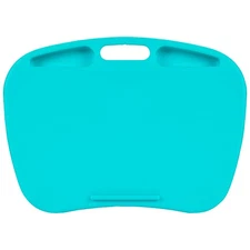 LapGear MyDesk 17.9" x 13" Polystyrene Lap Desk Turquoise (44449)