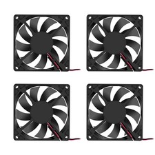4Pcs DC 24V 8015 Fan 3D Printer 80x80x15 Brushless Cooling 80MM 8015