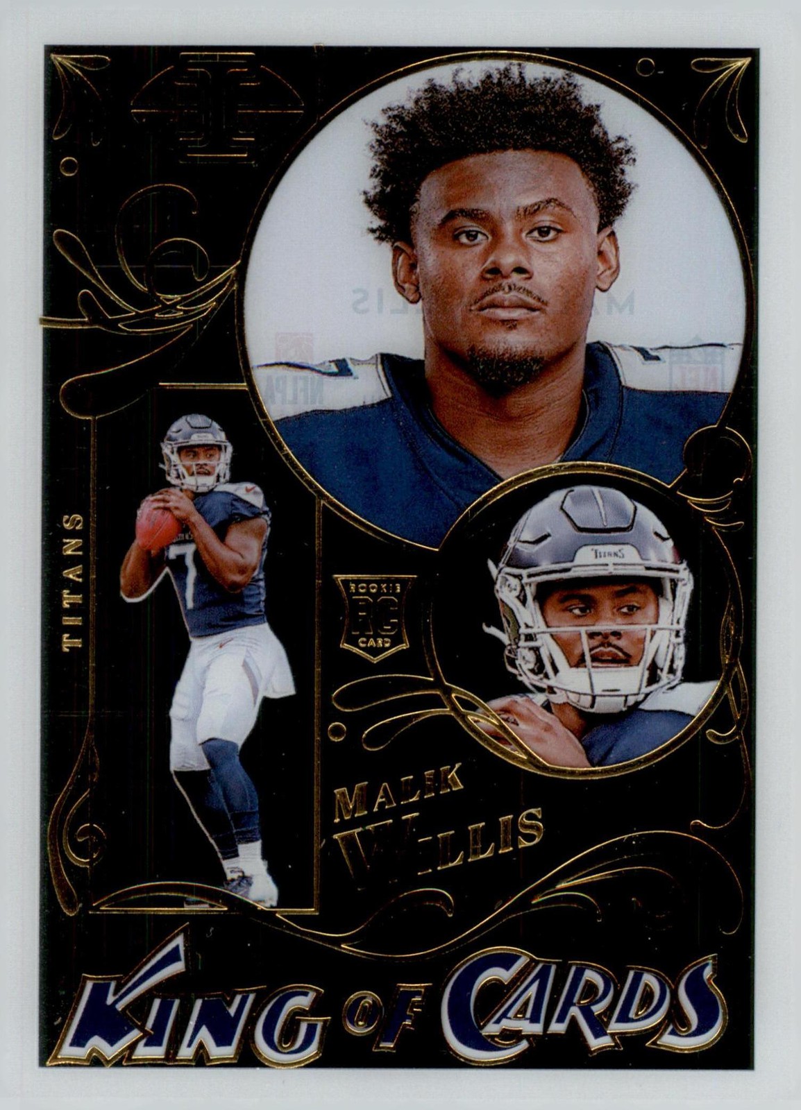 2022 Panini Illusions #KC-18 Malik Willis King of Cards