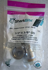 SharkBite Straight Stop Valve Lead Free Brass...