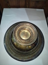 Barker Ellis 1900-1940 Antique US Silver-Plated Platters & Trays
