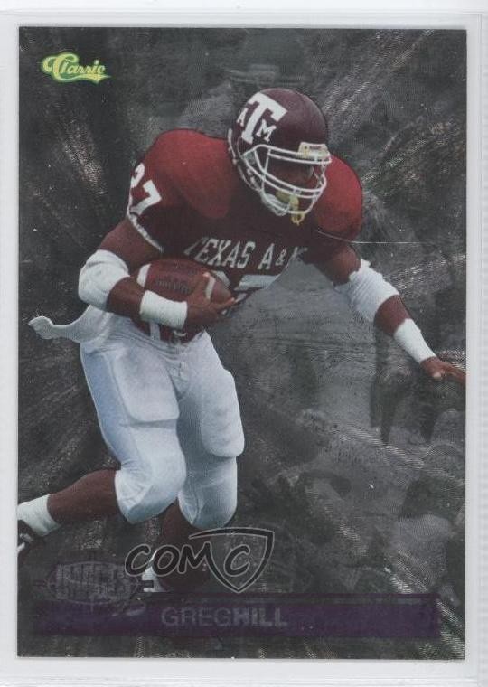 1995 Classic Images Four Sport Greg Hill #62 0c4