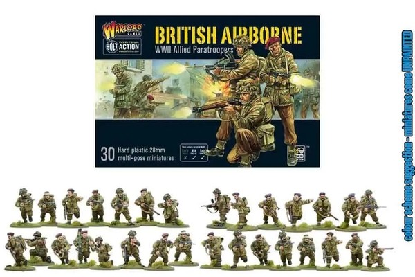 Bolt Action – British Airborne Miniaturen Und Modelle Warlord Games-image