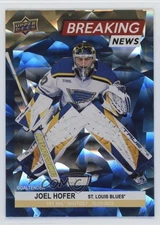 2024-25 Upper Deck Series 1 Breaking News Gold Joel Hofer #BN-24
