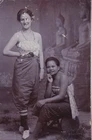 Robert Lenz (1864-1939) - Wife / Siamese - Bangkok Siam Thailand c1900