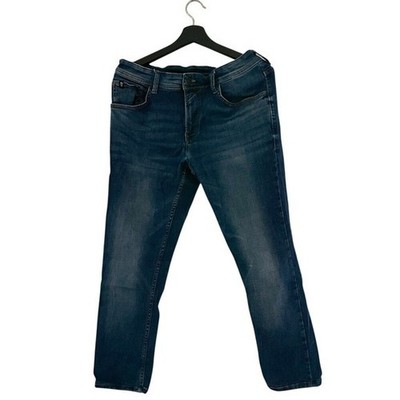 Tom Tailor Denim Culver Jeans Mens 34/32 Blue Excellent Skinny Stretch Fit