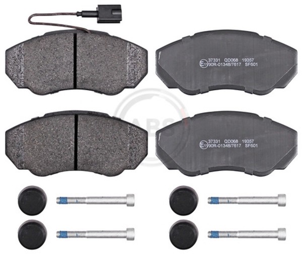Bremsbelagsatz Scheibenbremse A.B.S. 37331 FüR Fiat Peugeot Jumper CitroËN Boxer-image