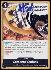 Crescent Cutlass OP14-098 (Normal) - The Azure Sea's Seven NM