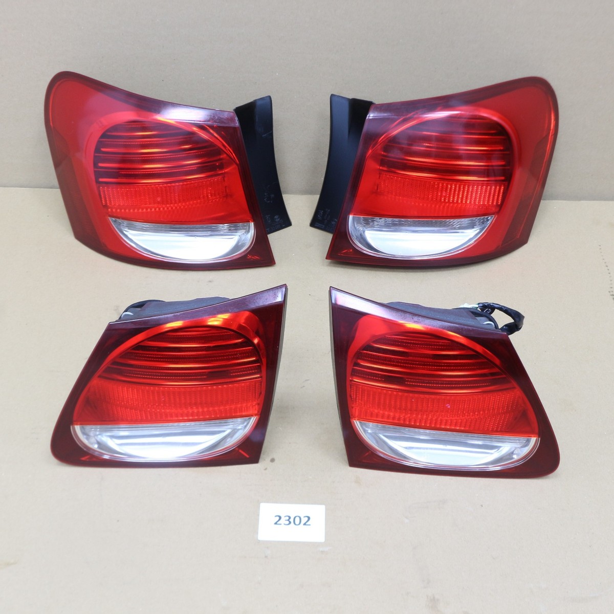 「62」テールライト　レクサス　GS350 GS430 GS450h GS460 Lexus GS300 GS350 GS460 GS450h OEM Inner Outer LED Tail Lights