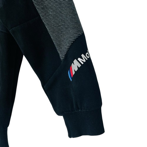 Puma BMW Motorsport Black Hooded Full Zip Jacket Kids Sz 6 - Picture 5 of 6