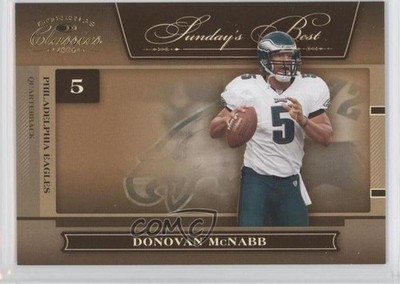 2006 Donruss Classics Sunday's Best Gold 11/100 Donovan McNabb #SB-18 0a7
