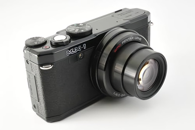 PENTAX MX-1 12.0MP Digital Camera Black Tested Working From Japan
